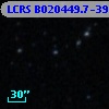LCRS B020449.7-391347
