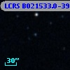 LCRS B021533.0-390603