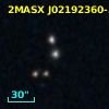 2MASX J02192360-3805065