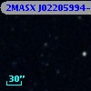 2MASX J02205994-3824075
