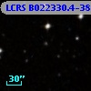 LCRS B022330.4-384311