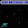 LCRS B022353.5-382941