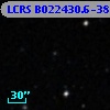 LCRS B022430.6-385403
