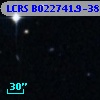 LCRS B022741.9-381847