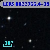 LCRS B022755.4-382603