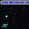 LCRS B022854.0-383246