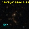 1RXS J025306.4-332805
