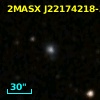 2MASX J22174218-3914560