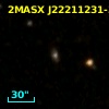 2MASX J22211231-3915092
