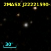 2MASX J22221590-3910370