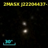 2MASX J22204437-3818572