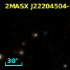 2MASX J22204504-3810322