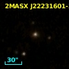 2MASX J22231601-3851035
