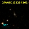 2MASX J22234261-3824074