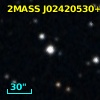 2MASS J02420530+3908136