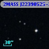 2MASS J22390525-3950494