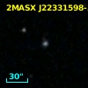 2MASX J22331598-3951516