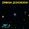 2MASX J22430354-3907298