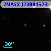 2MASX J23001573-3905079