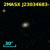 2MASX J23034683-3926378