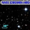 NVSS J205809+495438