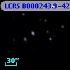 LCRS B000243.9-421739