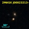 2MASX J00023213-4113298