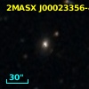 2MASX J00023356-4105058