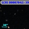 LCRS B000704.5-393950