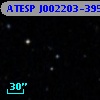 ATESP J002203-395846