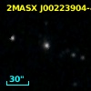 2MASX J00223904-4100176
