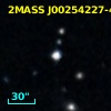 2MASS J00254227-4111467