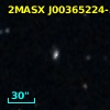 2MASX J00365224-3908566