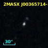 2MASX J00365714-3911266
