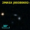 2MASX J00380692-4003257