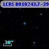 LCRS B010243.7-392725