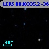 LCRS B010335.2-385956
