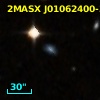 2MASX J01062400-3913238