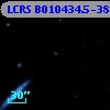 LCRS B010434.5-384620
