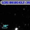 LCRS B010543.7-384031