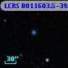 LCRS B011603.5-382804