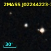2MASS J02244223-3413421