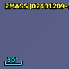 2MASS J02431209-3323185