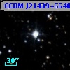 CCDM J21439+5540AB