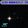 LCRS B000425.7-392953