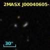 2MASX J00040605-3815589