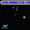 LCRS B000523.8-392033