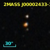 2MASS J00002433-3904057