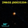 2MASS J00035204-3659077