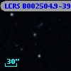 LCRS B002504.9-392405